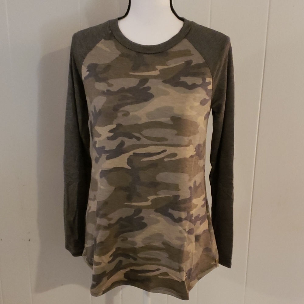 Camo Raglan
